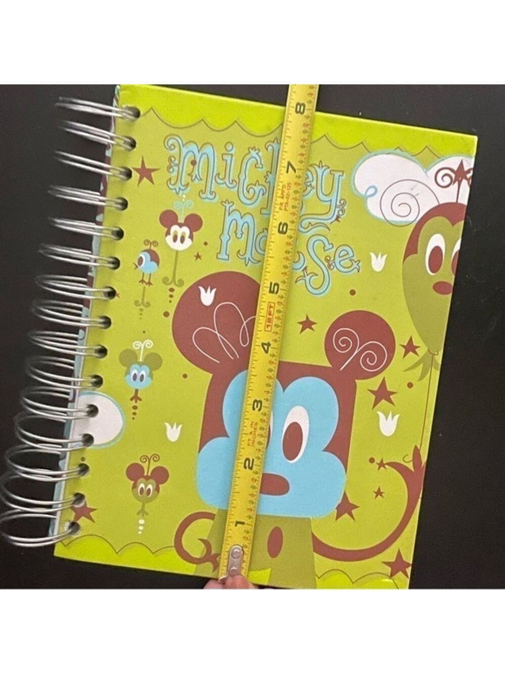DISNEY PARKS Mickey Mouse Green Notepad Journal 6 x 8 inches - Picture 5 of 6